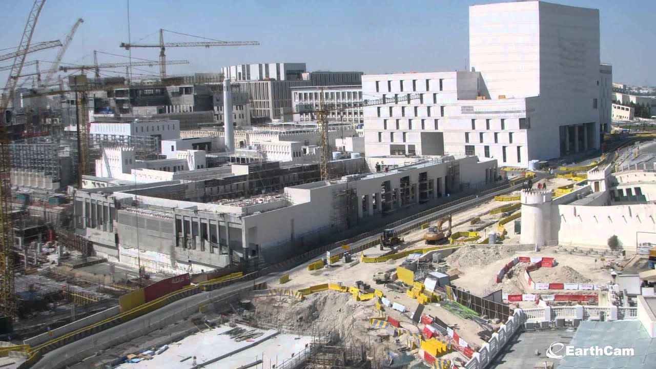 Msheireb Downtown Doha Time-lapse (April 2015 )