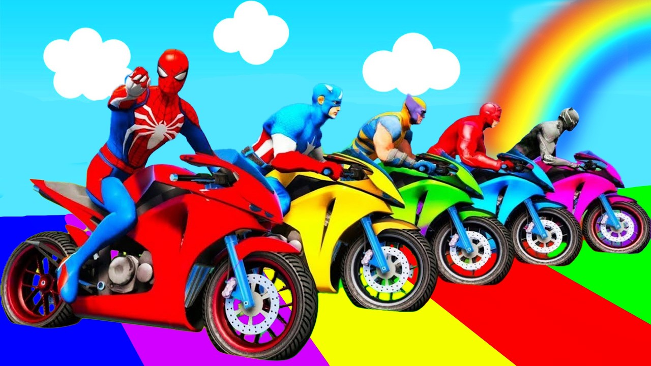 الرجل العنكبوت انقاذ باتمان Spider-Man Rescue batman vs iron man vs venom funny Game GTA 5 superhero