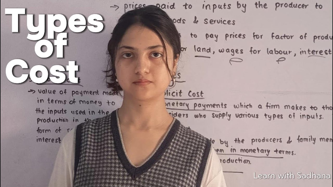 Cost and Its Types | Class 12 Economics NEB | Concept Explained from Scratch in Nepali