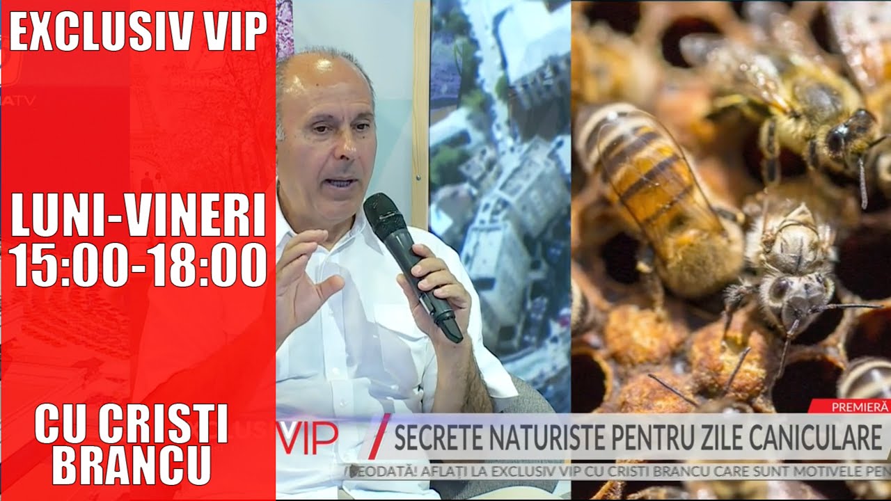 ȘTEFAN STÂNGACIU NE DEZVĂLUIE REMEDII NATURALE PENTRU ZILELE DE CANICULĂ