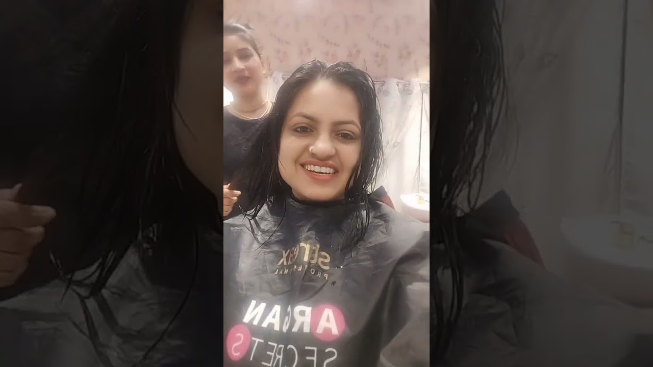 Finally Aaj long hair cut karwa li..💇‍♀️💇‍♀️🧏#viral #video #love #trending #vlog #vlogs #viralvideo 