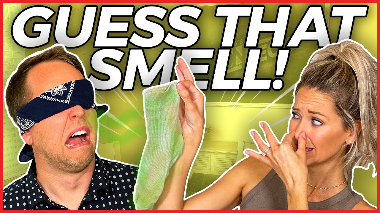 GUESS THAT SMELL! | BLINDFOLDED SMELL CHALLENGE