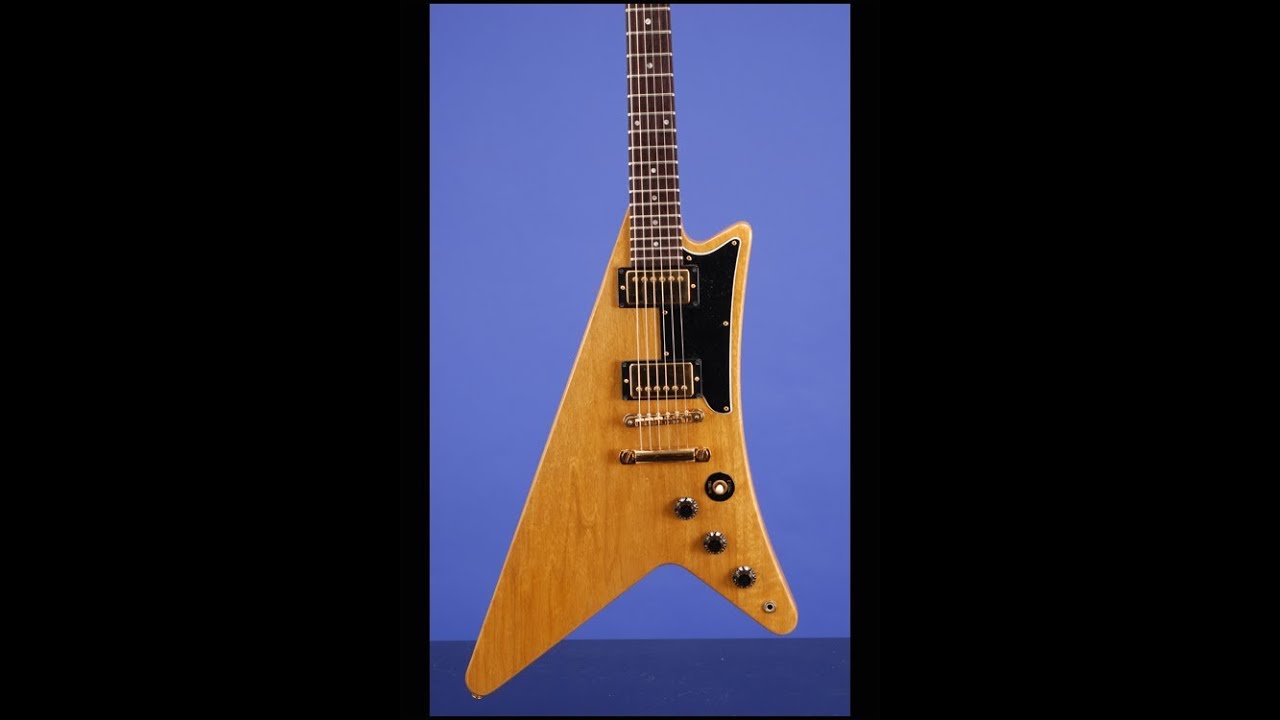 Celebrating 30 Million views! 1982 Gibson Moderne Heritage Korina