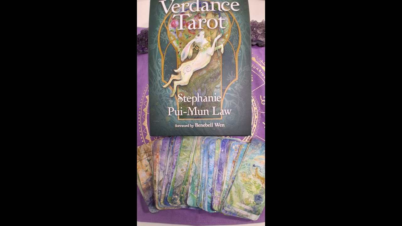 Verdance Tarot Reading  - Inner Garden Spread Verdance Tarot - Stephanie Pui-Mun Law & Benebell Wen