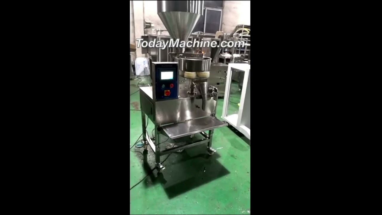 10 500g Vertical Volumetric Cups Form fill seal Machine mainly Packaging shrimp Slices and Peanuts