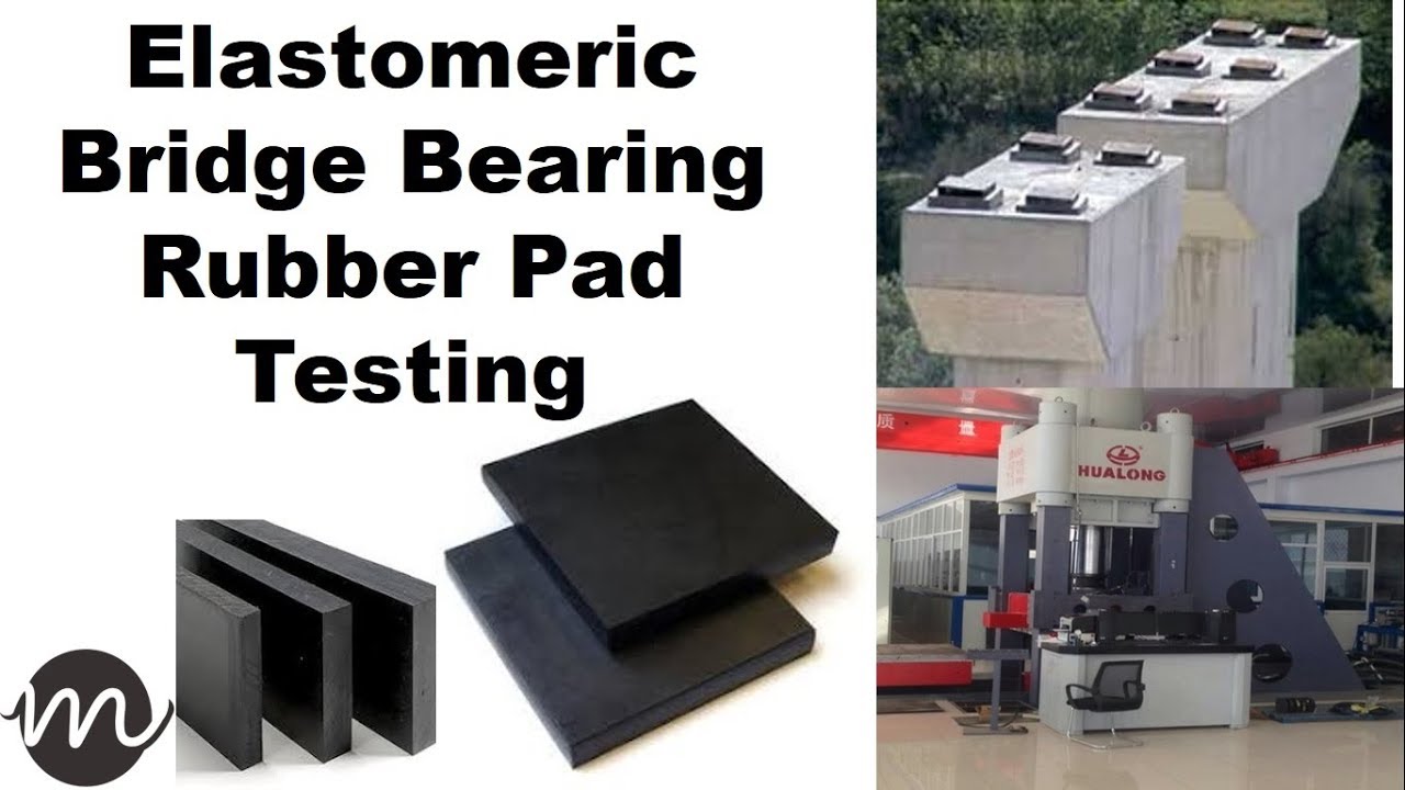 Elastomeric Bridge Bearing Rubber Pad Testing ||Maawa World||