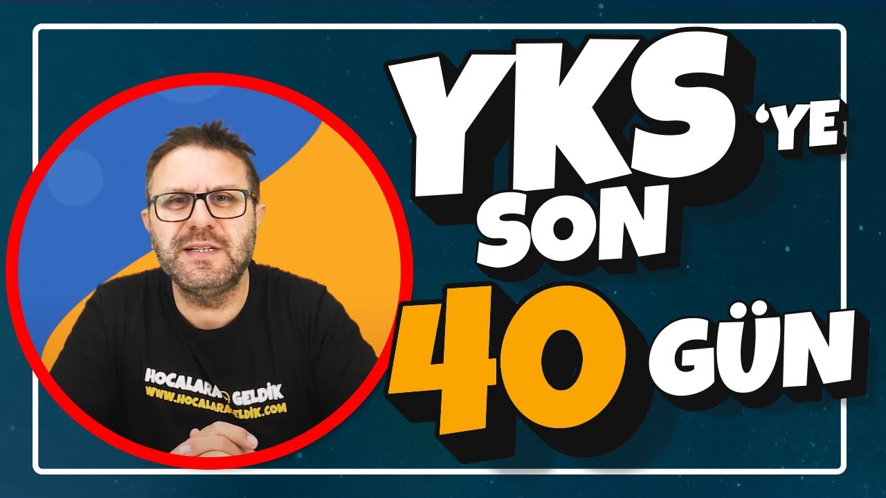 YKS'YE 40 G&Uuml;N KALA BUNLARA DİKKAT! 🔥 #hocalarageldik #rehberlik