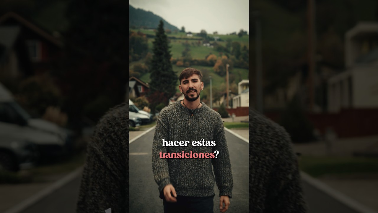 Transiciones muy &eacute;picas utilizando para pasar de un escenario a otro  #filmmaking #ediciondevideos