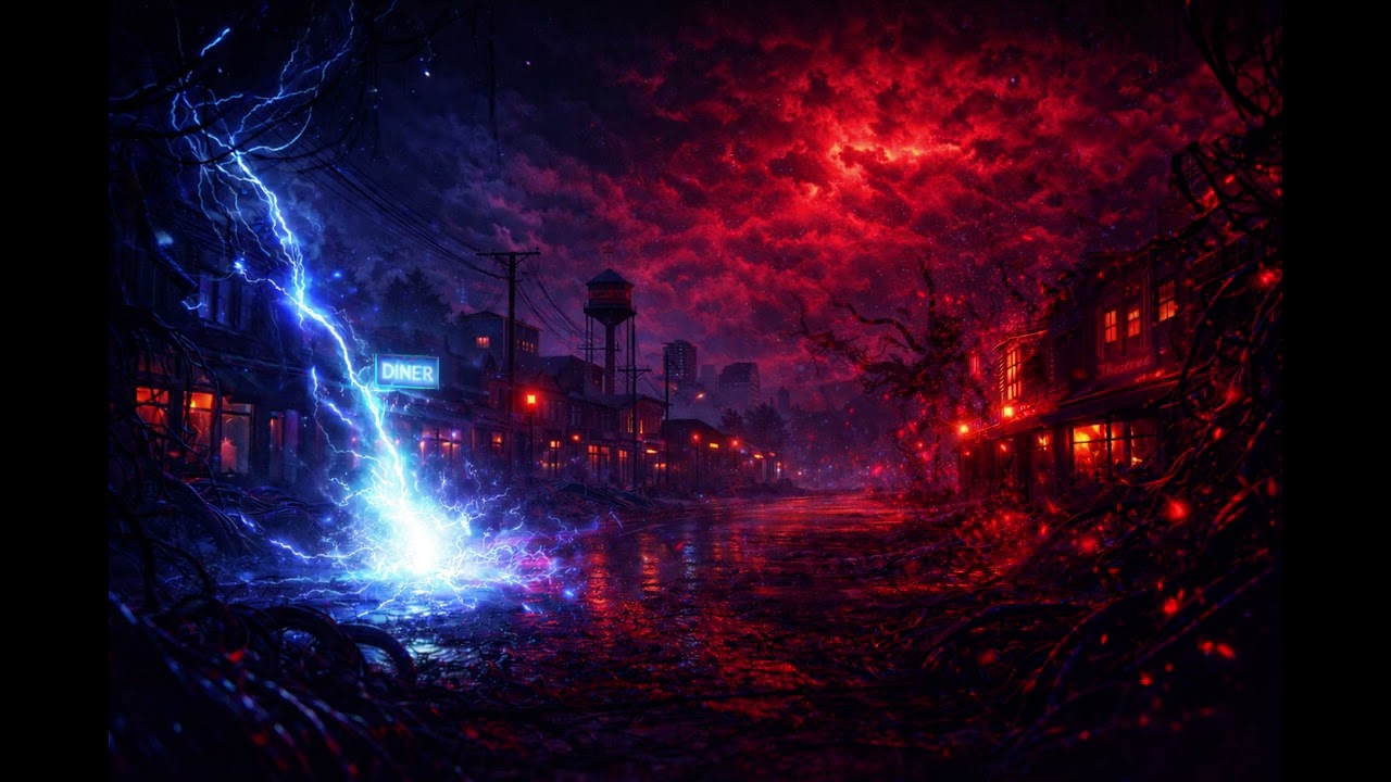 Battle Between Light and Evil ⚡ Dark Retro Synthwave
