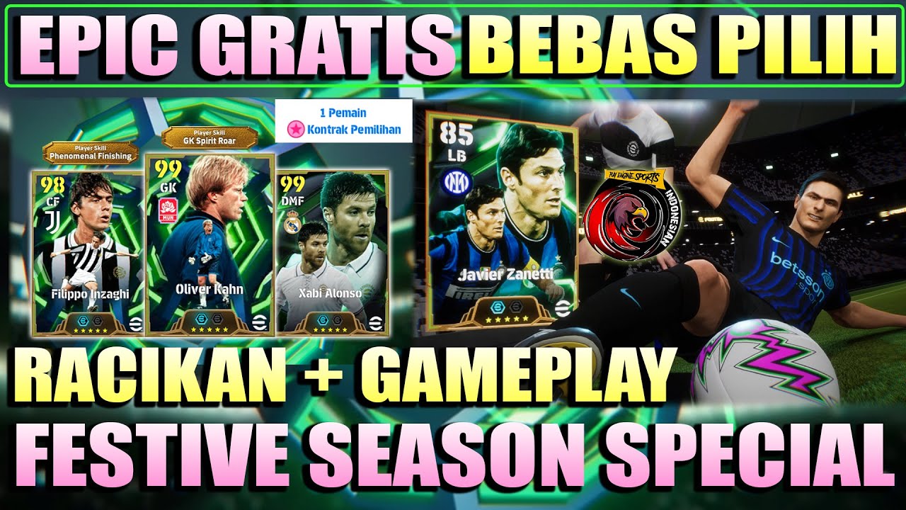 BEBAS PILIH EPIC GRATIS !! REVIEW JAVIER ZANETTI EPIC SERBA BISA JAGO BANGET !! BANTAI SEMUA LAWAN !