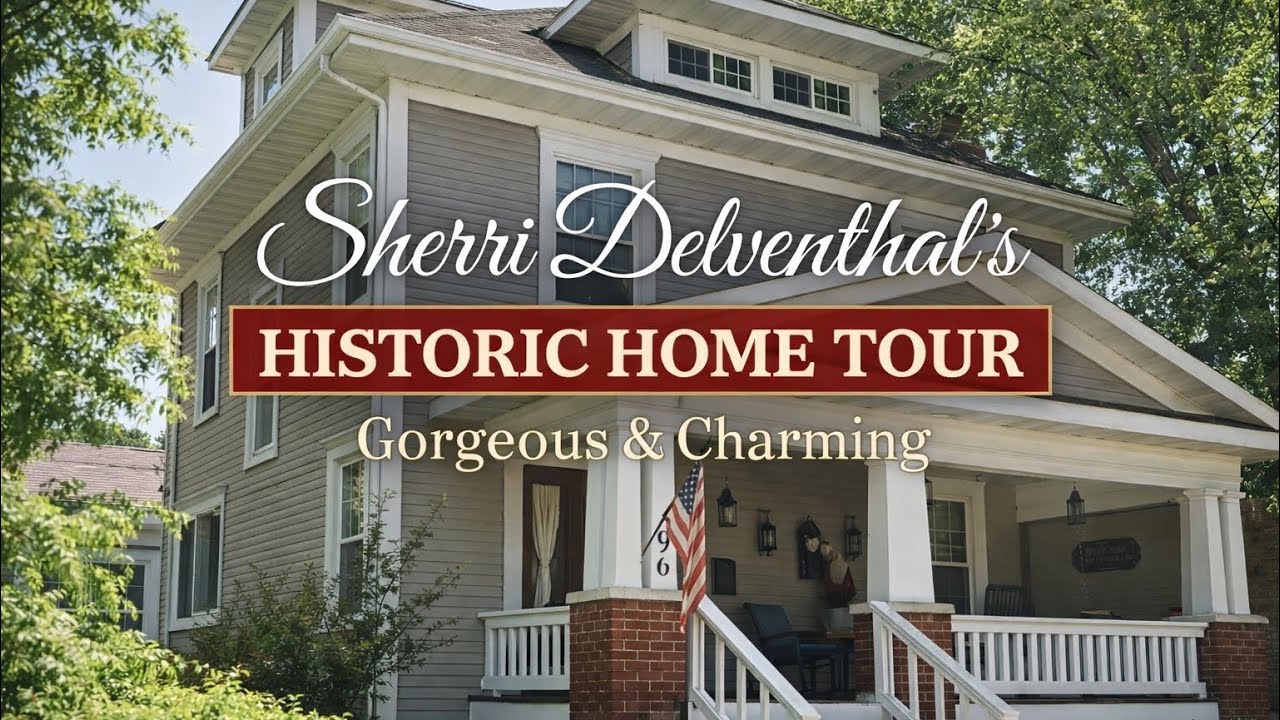 MUST SEE!  Gorgeous HISTORIC HOME TOUR ~ PRIMITIVE Farmhouse ANTIQUE HOUSE ~ HOME TOURS ~ Primitives