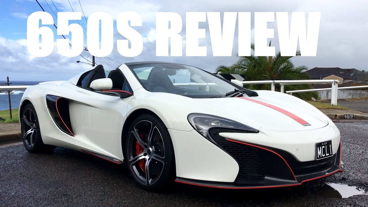 Обзор McLaren 650S Spider 2016 года