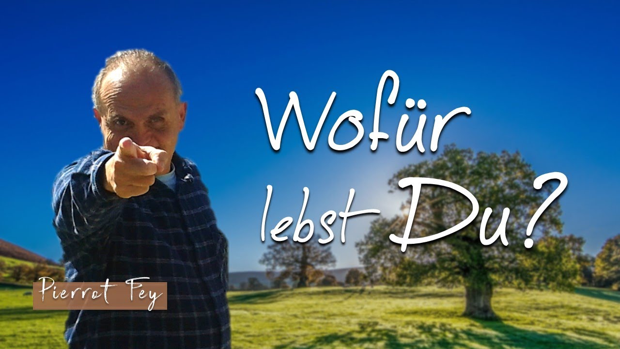 Pierrot Fey - Wofür lebst du?