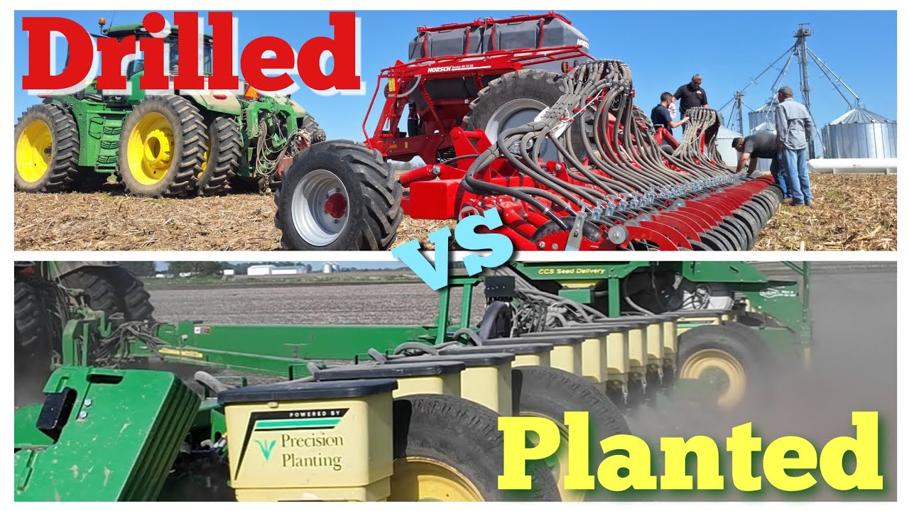 Horsch Avatar против плантатора John Deere