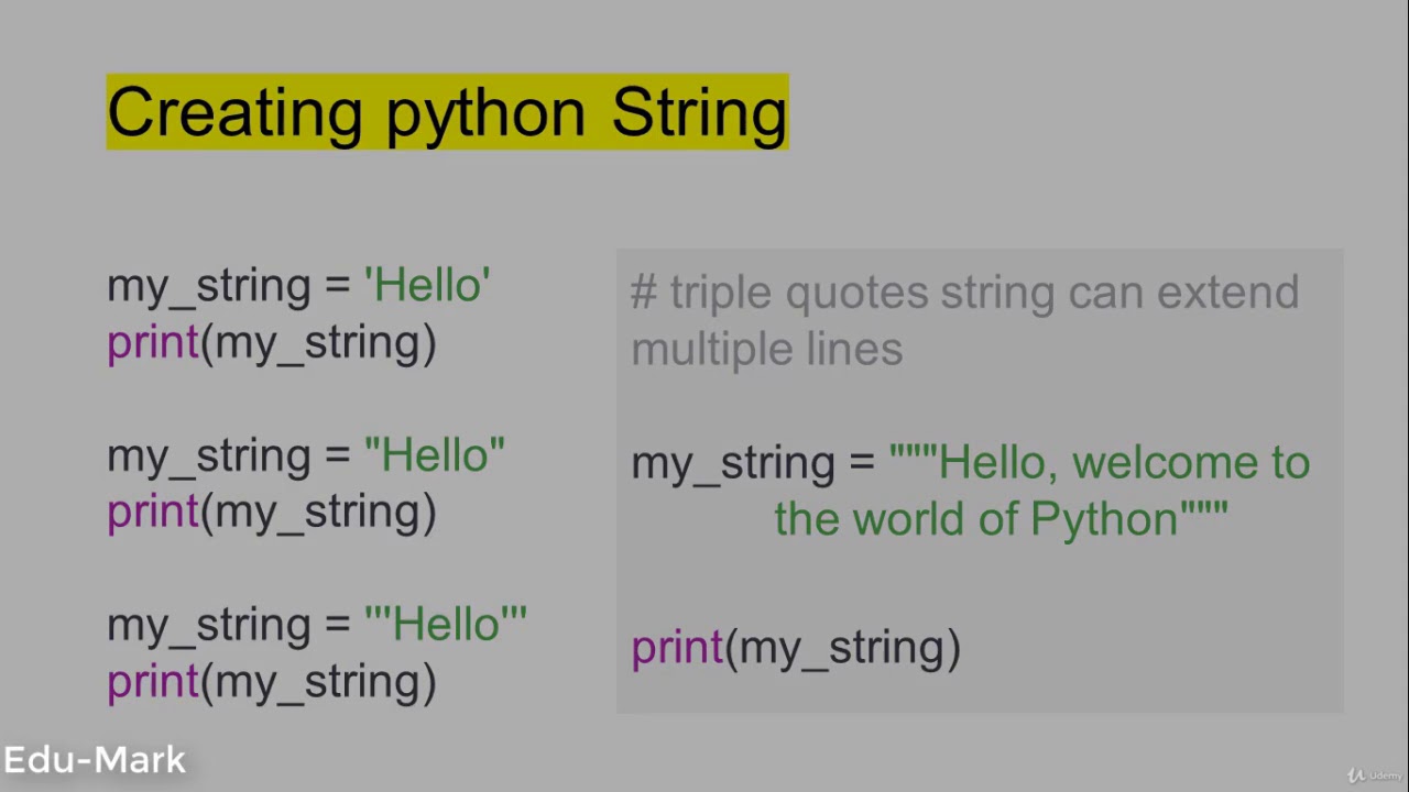 What is String Datatype and Its Basic Concepts of DataTypes