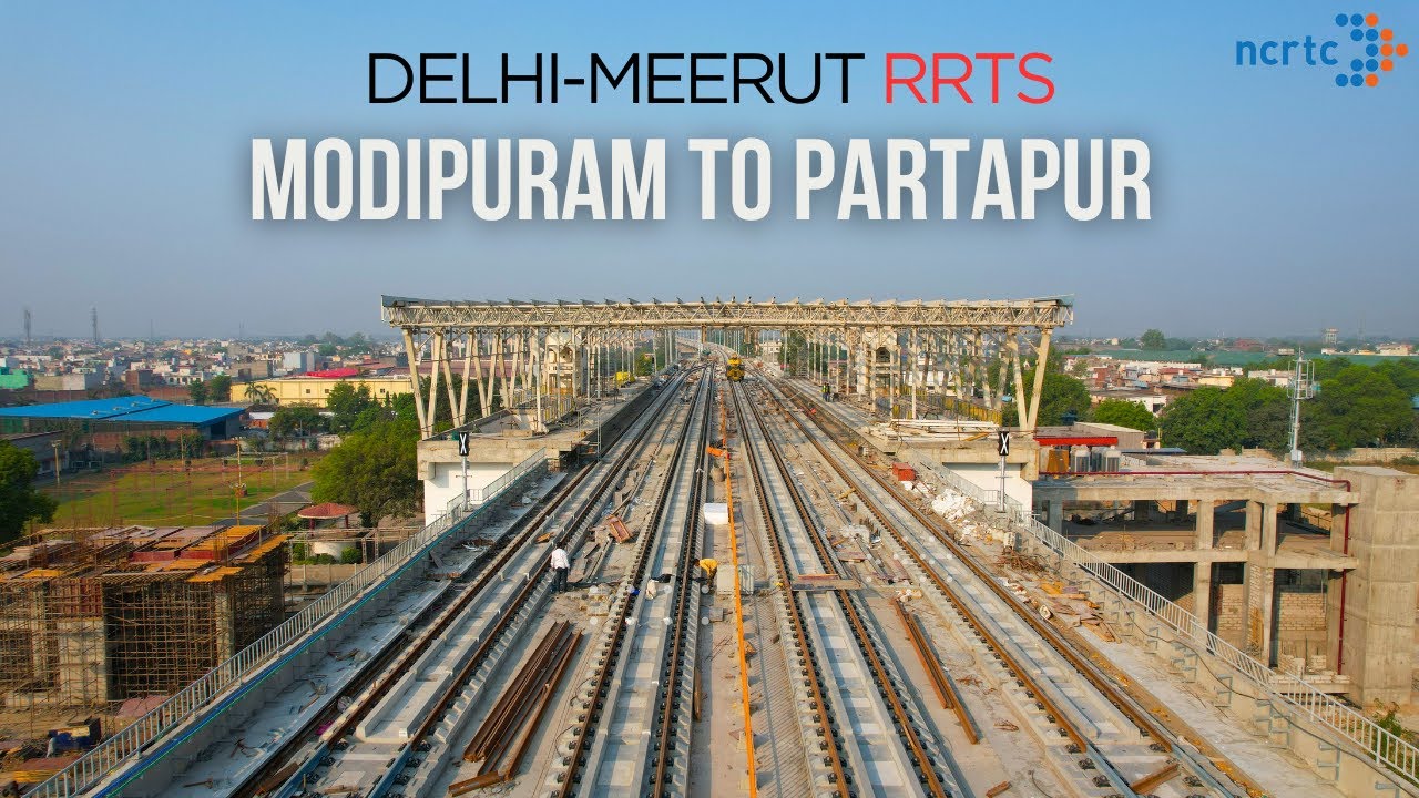 दिल्ली-मेरठ RRTS : Meerut Side Update After 5 Months | Good Progress 🔥 #detoxtraveller