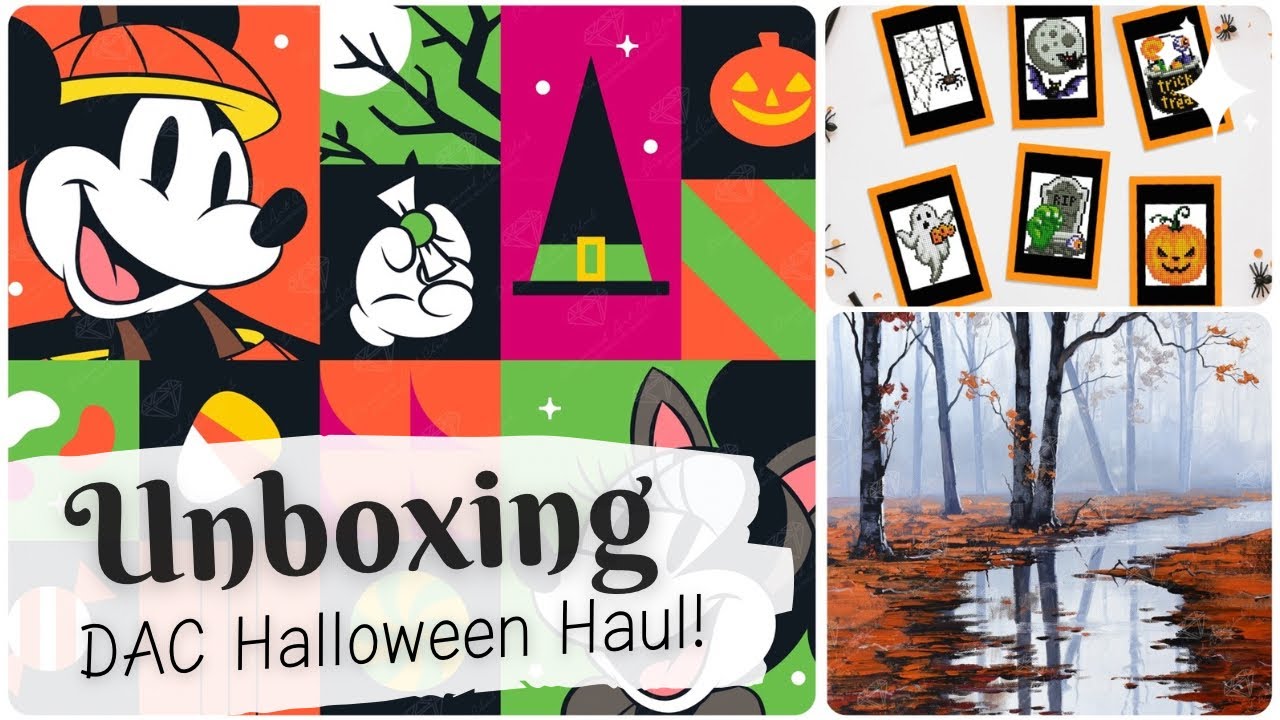 DAC Haul! Halloween/Fall + DISNEY Launch! Unboxing: 