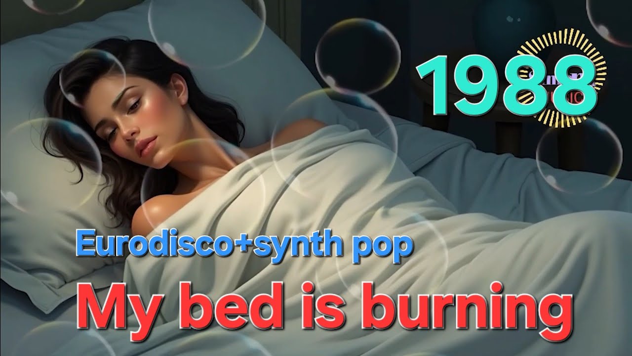 [ SIMONA-MY BED IS BURNING ]  #Eurodance 1988 #Synthpop track