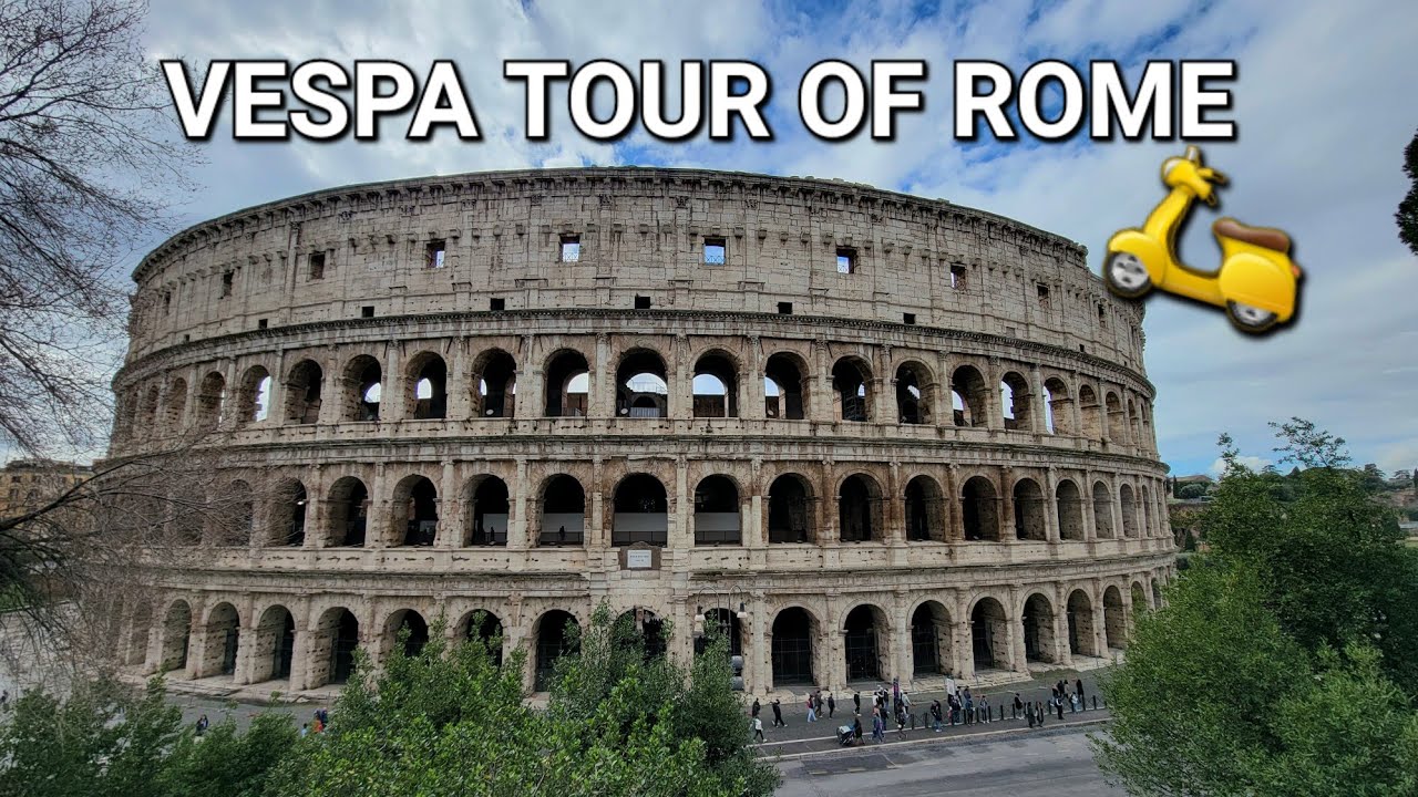 Best Way To See Rome | Vespa Tour of Rome | Rome Italy