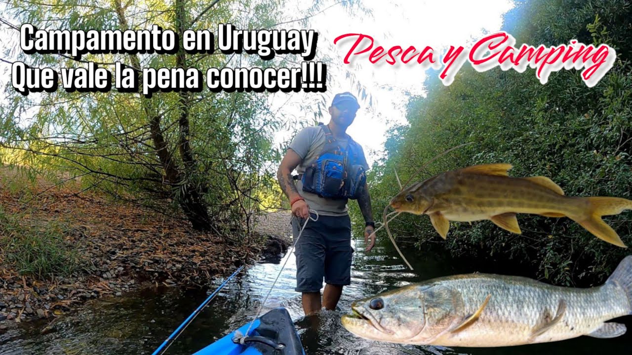 CAMPAMENTO en Uruguay Que vale la pena conocer.!!! PESCA Y CAMPING.