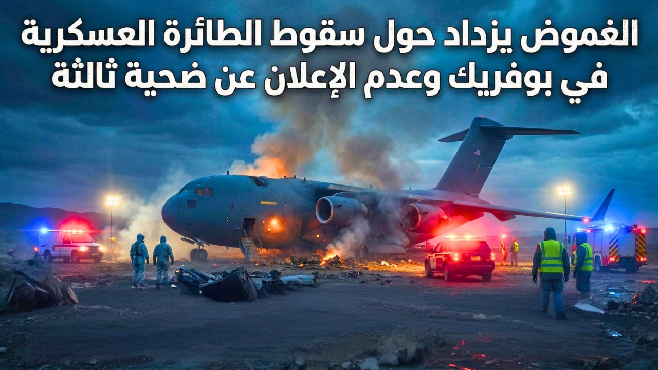 الغموض يزداد حول سقوط الطائرة العسكرية في بوفريك و عدم الإعلان عن ضحية ثالثة