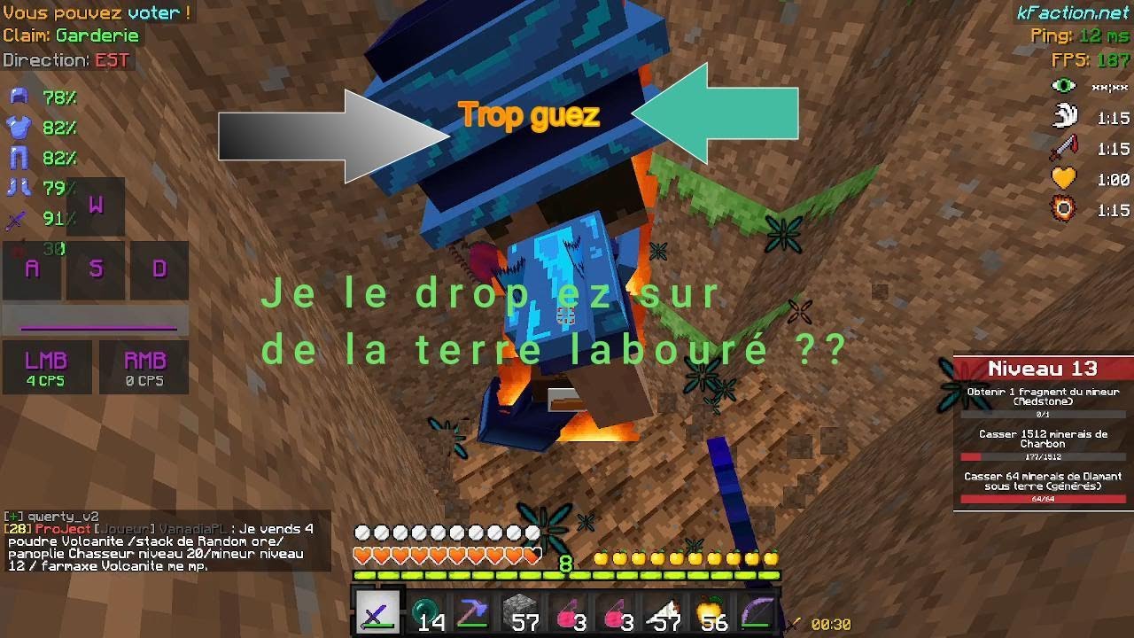 Trapping montage Kfaction V8 EP3 JE DROP CE JOUEUR SUR DE LA TERRE LABOURER 3 FOIS D'AFFILLER ???!!