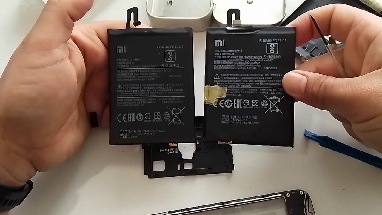 Remplacer la batterie du smartphone xiaomi pocophone f1, le tutorial étape par étape simple, complet