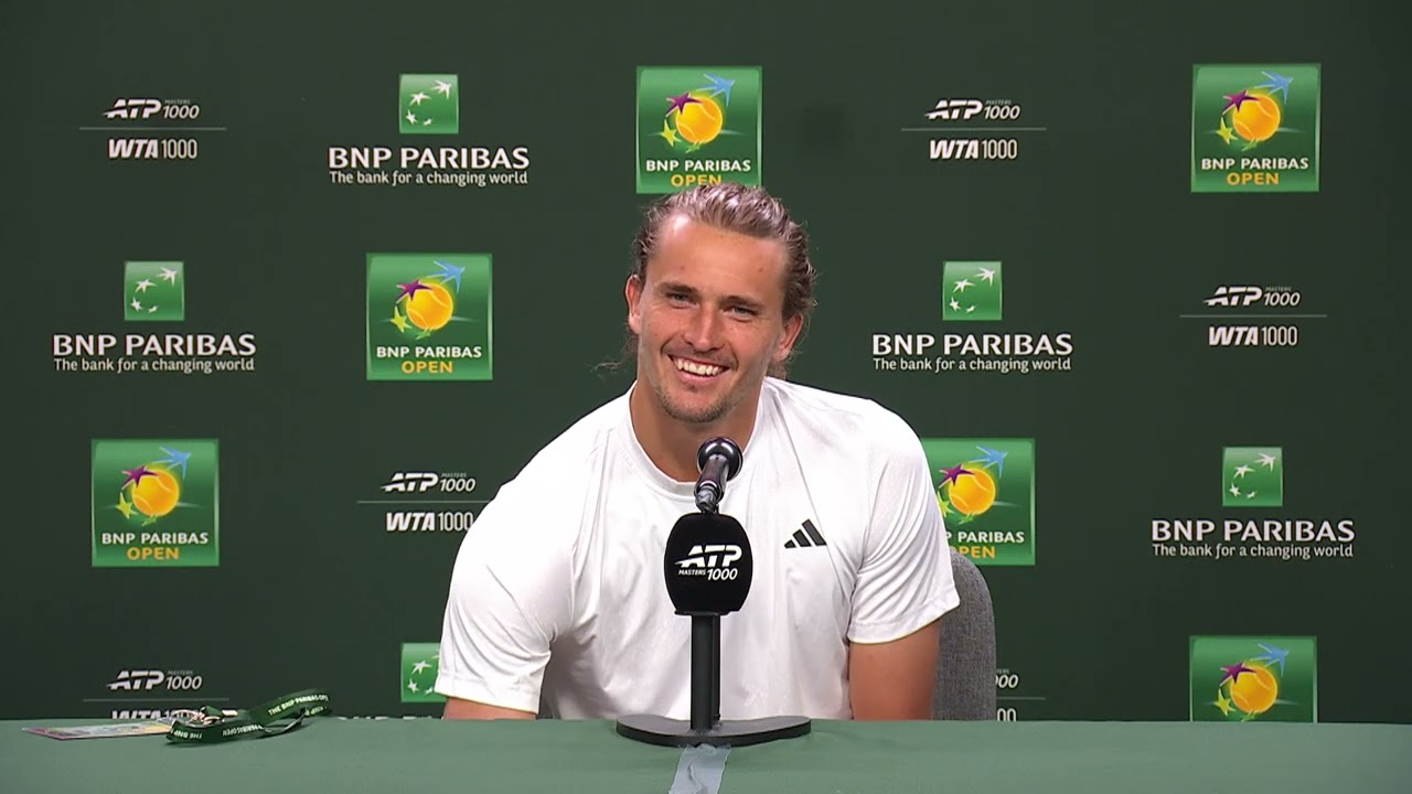 🎙️ Alexander Zverev | Round 4 Press | BNP Paribas Open 2026