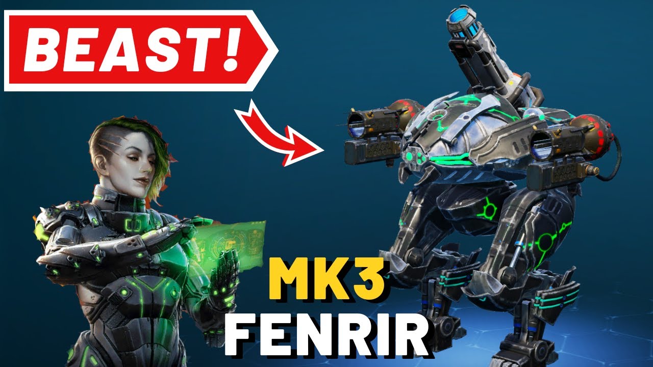Fenrir Max MK3 Redeemer and Tarans Max MK3 - War Robots Gameplay (No Commentary) - WR F2P