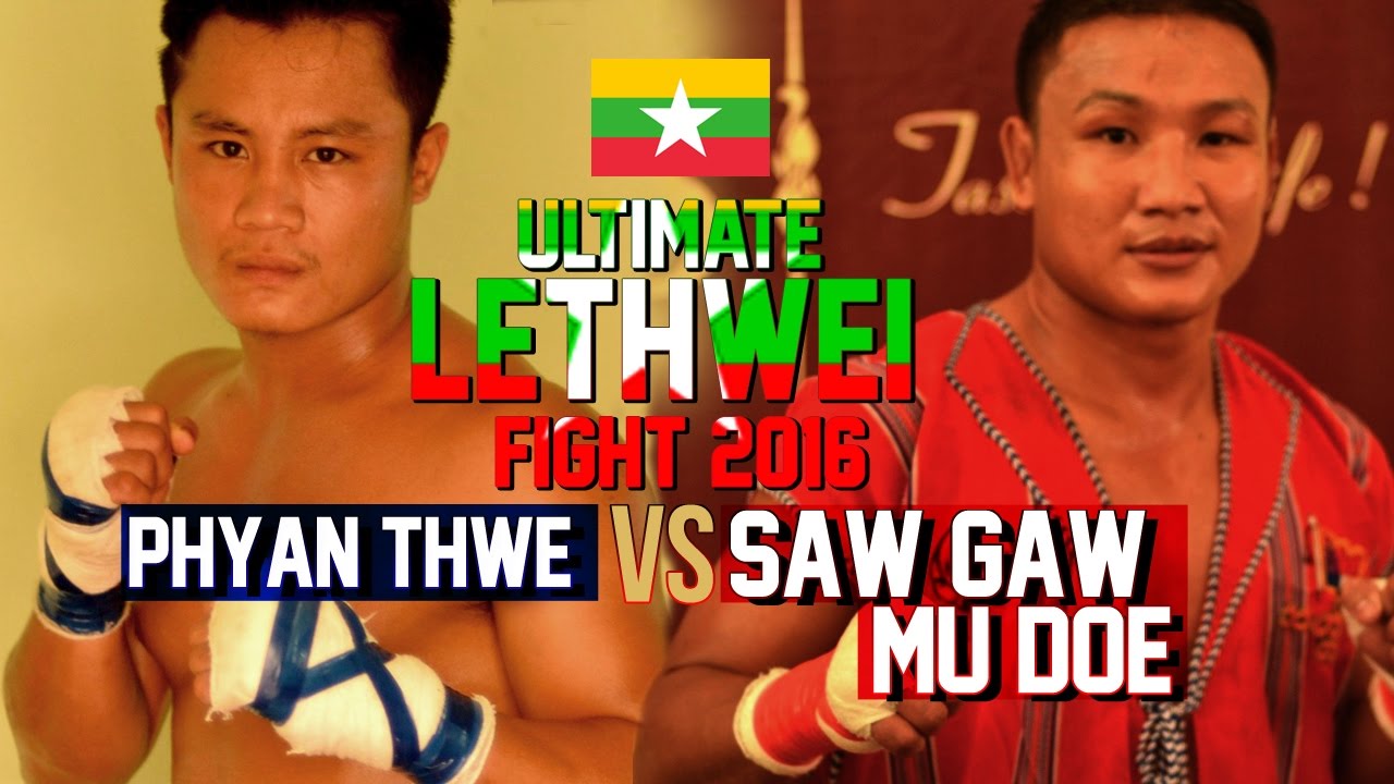 Phyan Thwe vs Saw Gaw Mu Doe, GTG Myanmar Lethwei Fight 2016, Lekkha Moun, Burmese Boxing