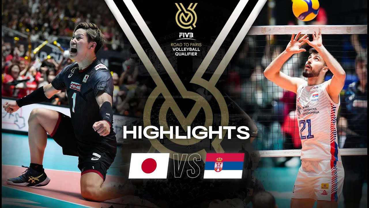 🇯🇵 JPN vs. 🇷🇸 SRB - Highlights | Men's OQT 2023