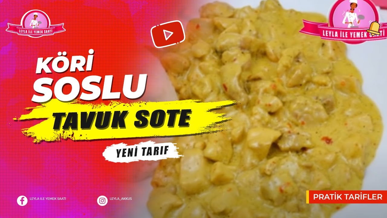 Köri Soslu Tavuk - Körili Tavuk - Köri Soslu Tavuk Sote