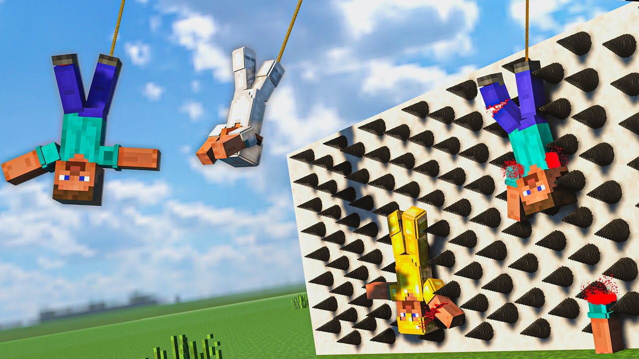 Ultimate Steve Vs Rops Hanging Traps | Teardown Destruction