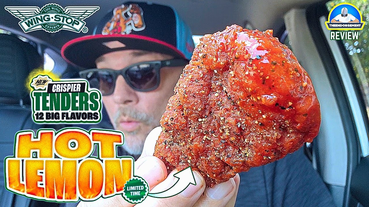 Wingstop® Hot Lemon Tenders Review! 🌶️🍋🐔 | Is This Their BEST Flavor Ever? | theendorsement
