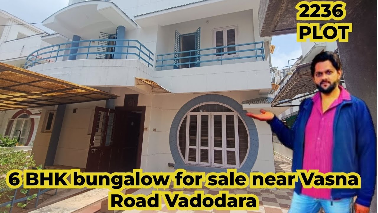 6 BHK bungalow for sale near Vasna Rd Vadodara   #bungalow #duplex #6bhk #realestate #property