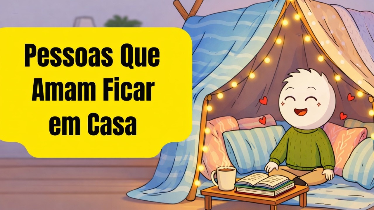 A psicologia das pessoas que adoram ficar em casa