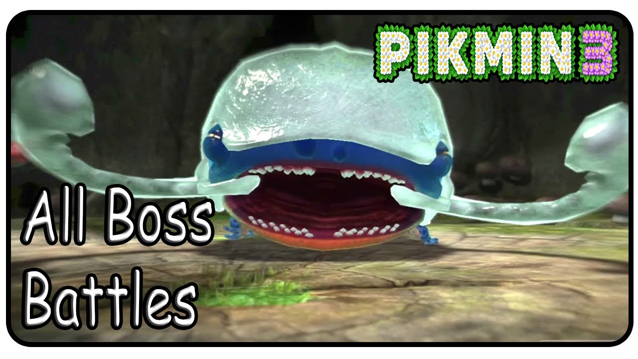 Pikmin 3 - All Bosses