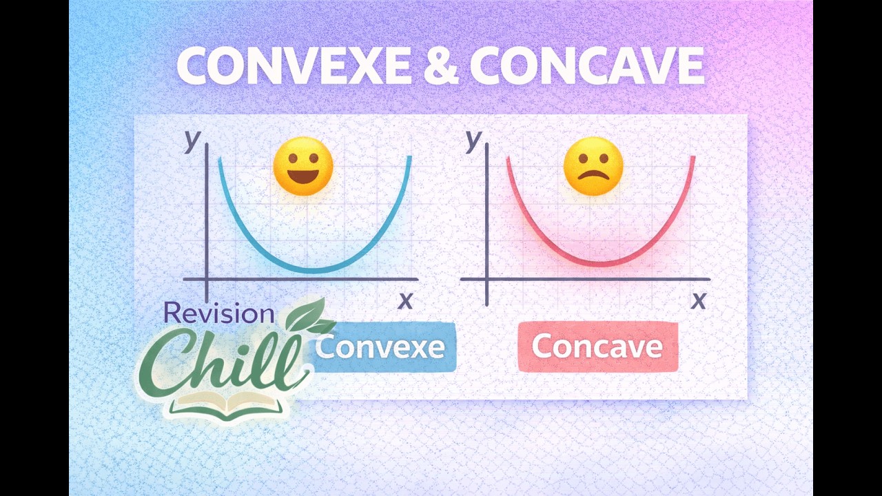 Révision Chill : Comprendre la Convexité Math Terminale