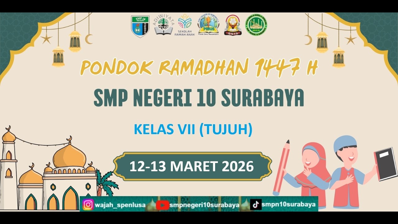 Pondok Raamadhan 1447 H - Kelas VII