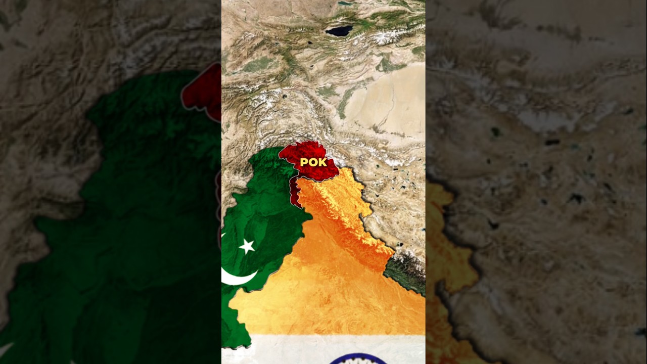 How Pakistan Occupied POK | Map Animation