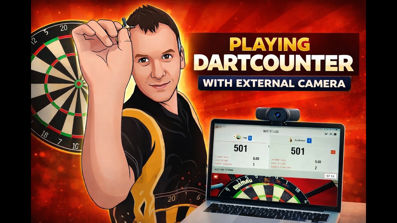Dart Counter with external camera
