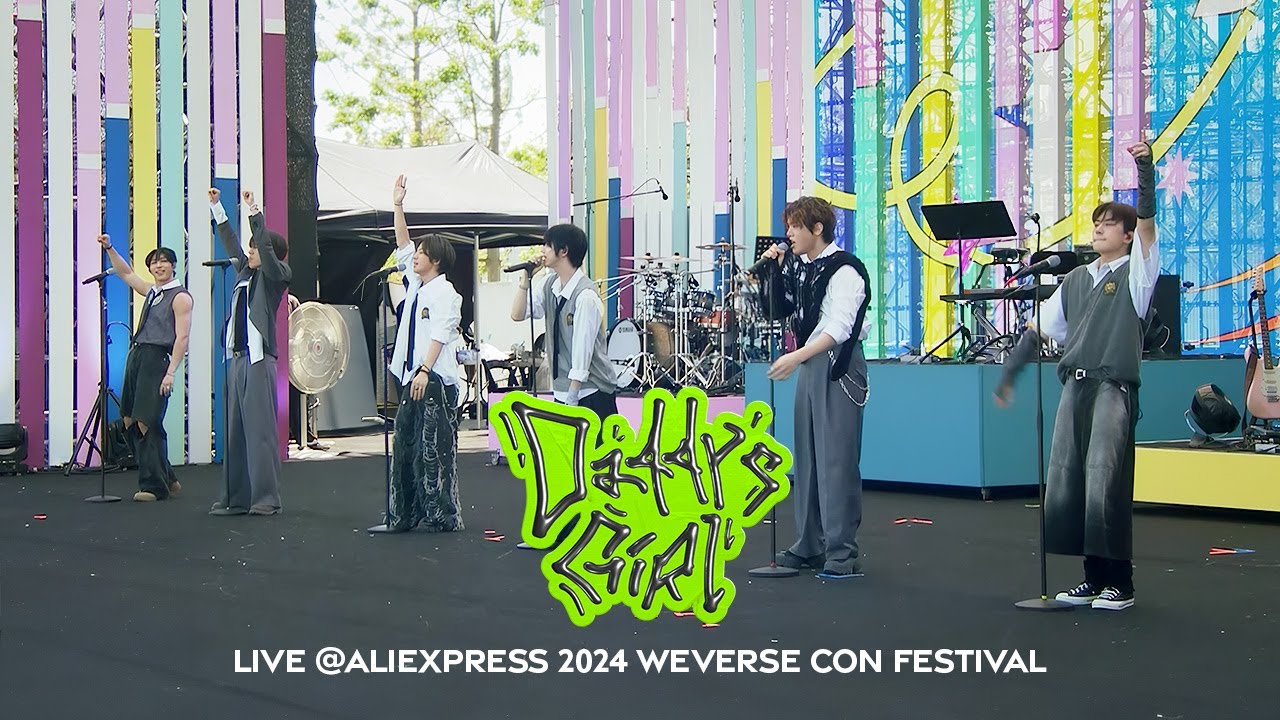 JUST B (저스트비) 'Daddy's Girl (Clean Ver.)' Live @AliExpress 2024 Weverse Con Festival