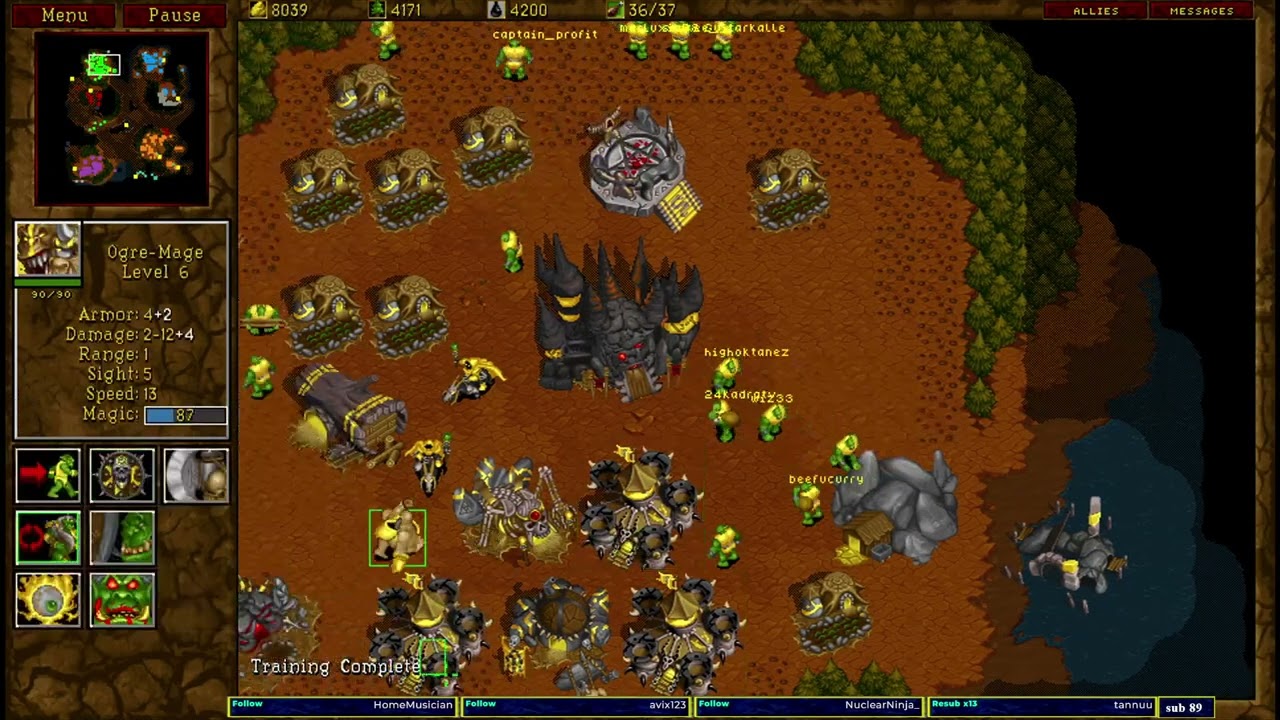 Warcraft 2 Four Seasons 4v4