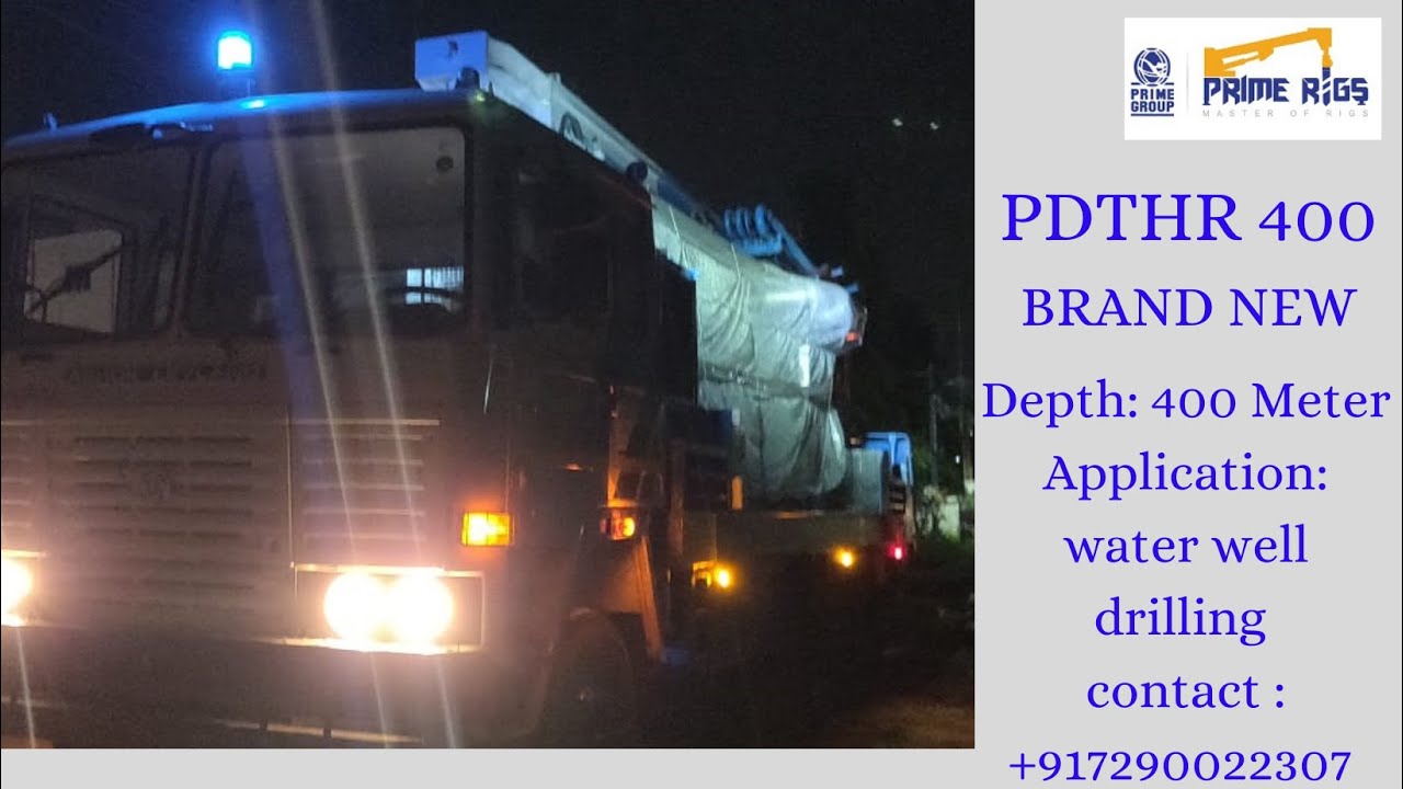 HOT SALE  Borewell drilling machine PDTHR - 400 BRAND NEW || READY TO DISPATCH