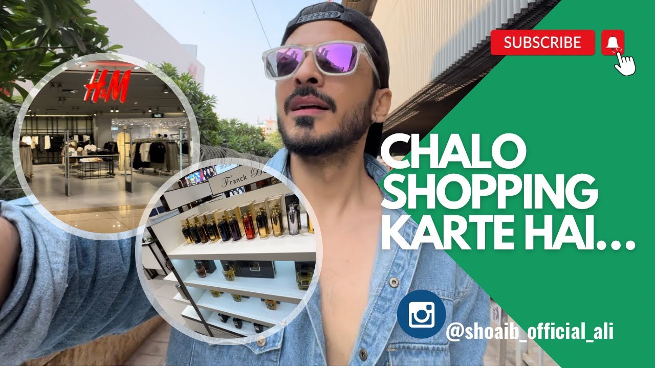 CHALO SHOPPING KARTE HAI | Shoaib Ali | Vlog