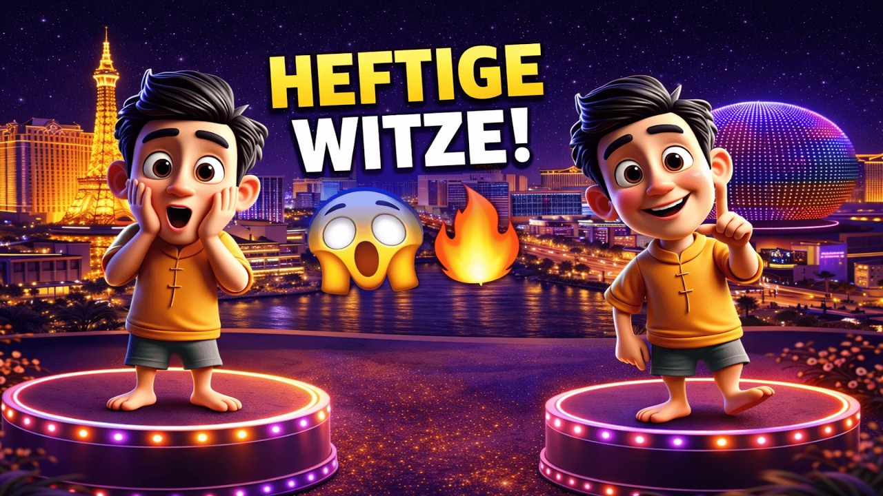 Heftige Witze zum Totlachen 😂 | Lustige Witze auf Deutsch 2026