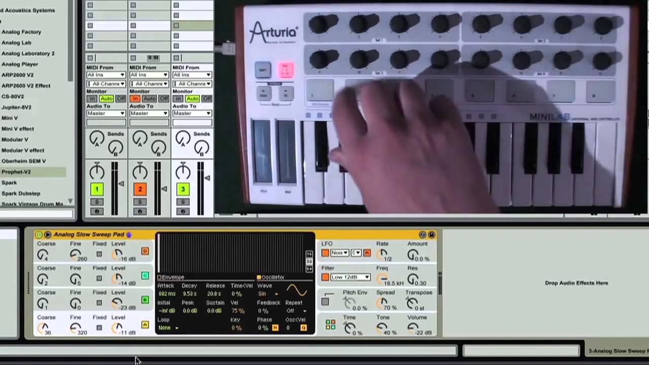 MiniLab Ableton