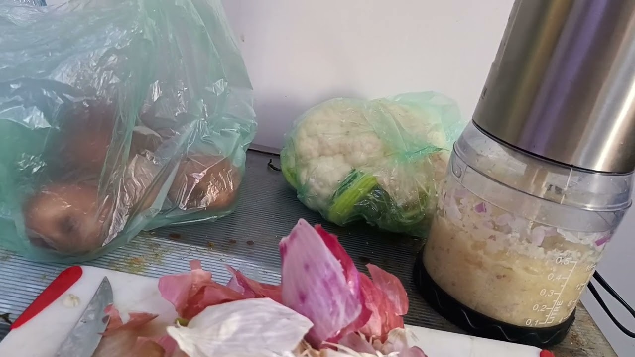 Aaj Aloo Gobhi matar ka salan Banaya