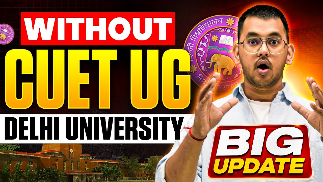 Delhi University Without CUET UG 2026🎓 | Courses, Eligibility, Fees! | DU Without CUET UG 2026!