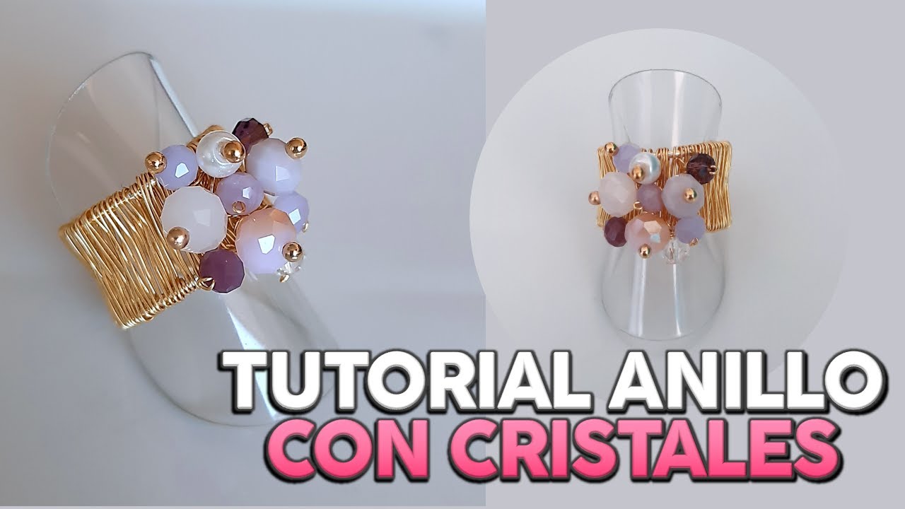 ANILLO EN ALAMBRISMO (NUEVA TÉCNICA / NUEVO TEJIDO) BISUETRIA CON ALAMBRE / DIY #JOYERIAFINA